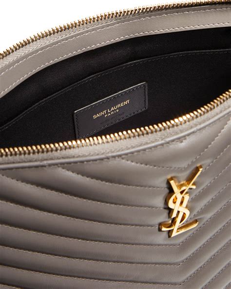 ysl monogramme quilted pouch|st laurent monogramme bag.